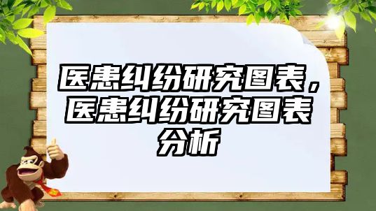 醫(yī)患糾紛研究圖表，醫(yī)患糾紛研究圖表分析