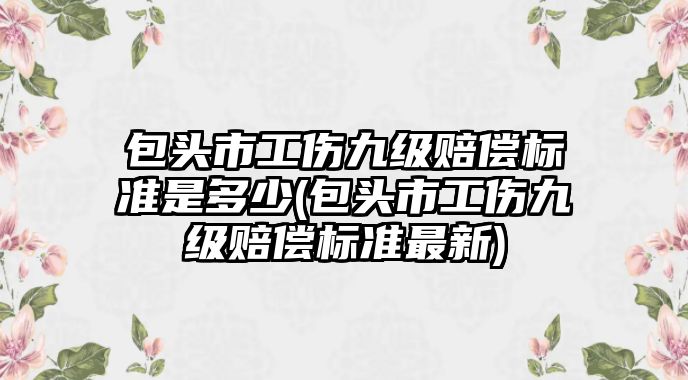 包頭市工傷九級賠償標準是多少(包頭市工傷九級賠償標準最新)