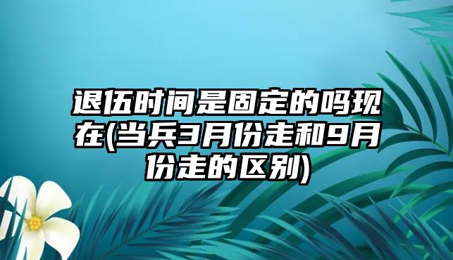 退伍時(shí)間是固定的嗎現(xiàn)在(當(dāng)兵3月份走和9月份走的區(qū)別)