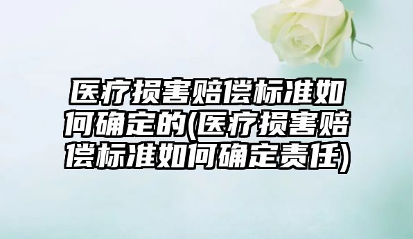 醫(yī)療損害賠償標準如何確定的(醫(yī)療損害賠償標準如何確定責任)