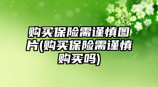 購買保險需謹慎圖片(購買保險需謹慎購買嗎)